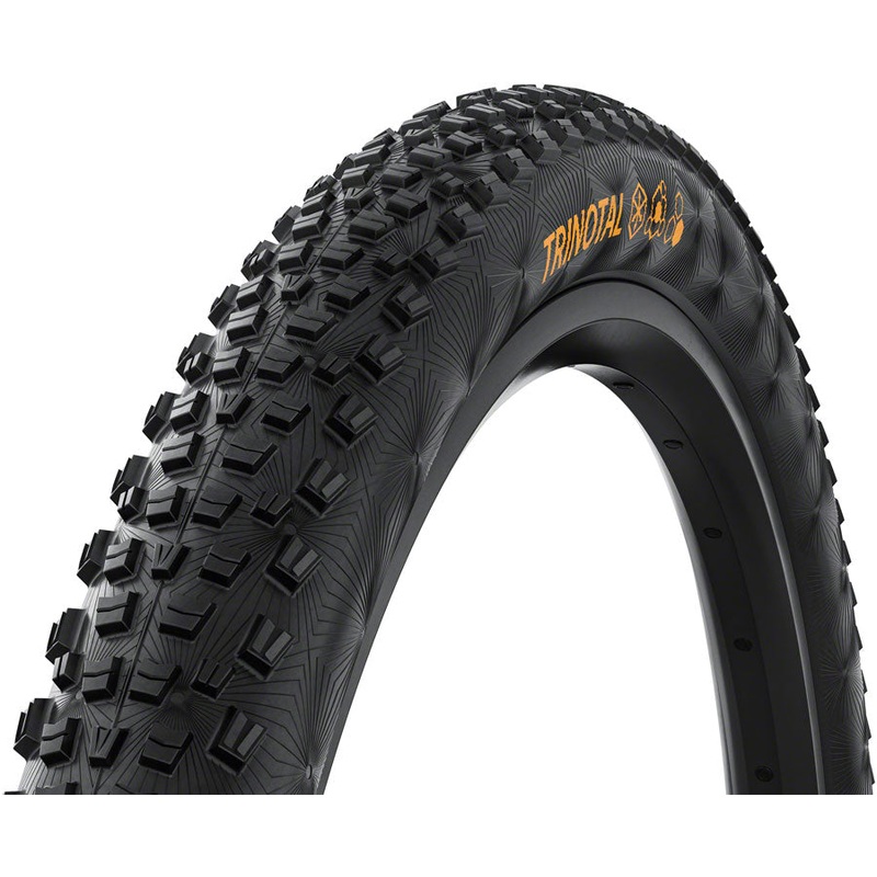 Continental Trinotal Tire - 29 x 2.40 Tubeless Folding BLK Rapid Trail Casing E25