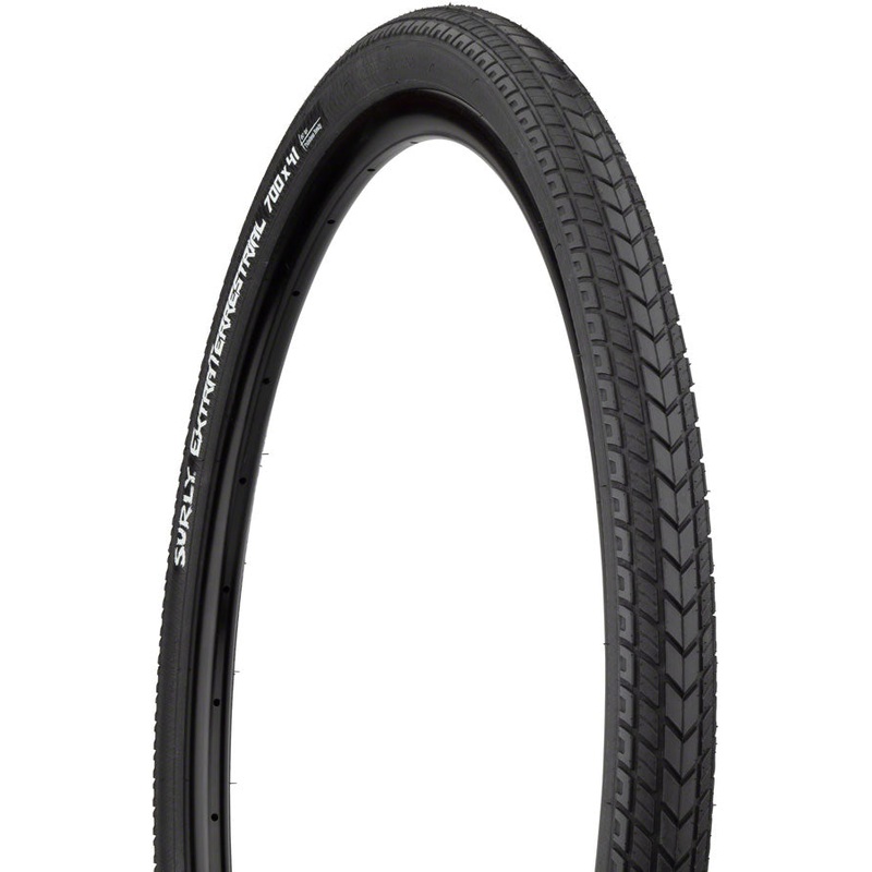 Surly ExtraTerrestrial Tire - 700 x 41 Tubeless Folding Black 60tpi
