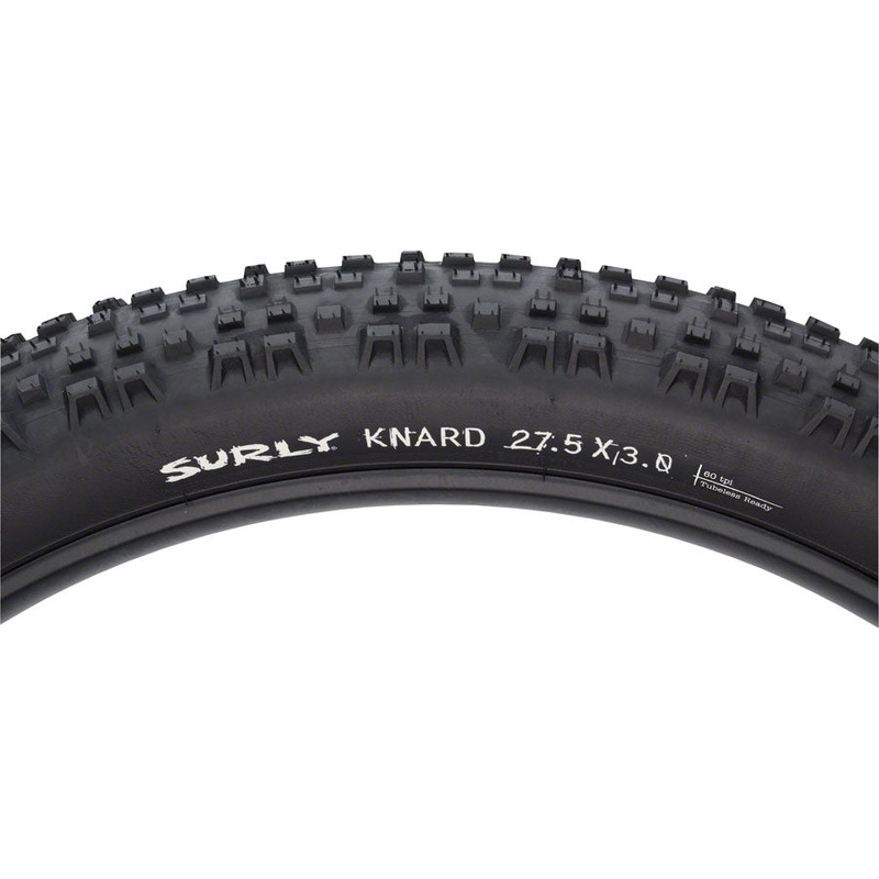 Surly Knard Tire - 27.5 x 3 Tubeless Folding Black 60tpi