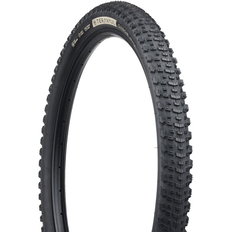 Teravail Oxbow Tire - 29 x 2.8 Tubeless Folding Black Durable Fast Compound