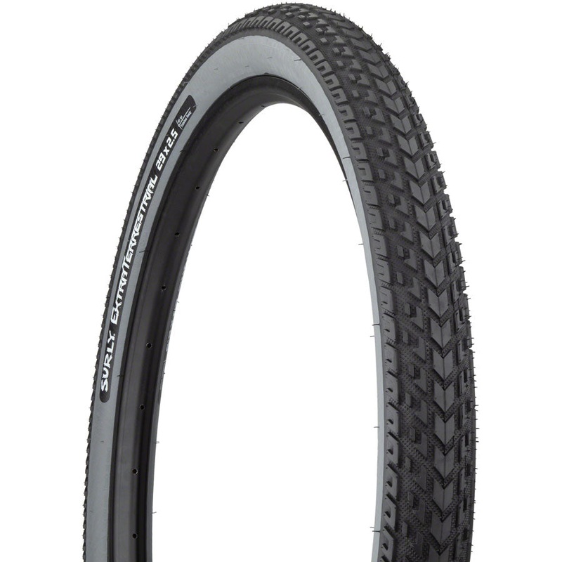 Surly ExtraTerrestrial Tire - 29 x 2.5 Tubeless Folding Black/Slate 60tpi