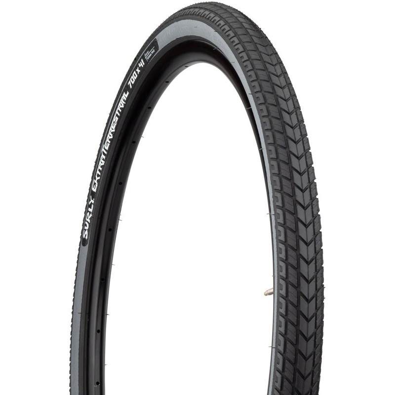 Surly ExtraTerrestrial Tire - 700 x 41 Tubeless Folding Black/Slate 60tpi