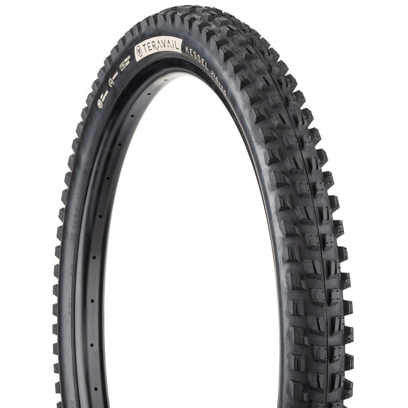 Teravail Kessel Tire - 27.5 x 2.5 Tubeless Folding Black Durable