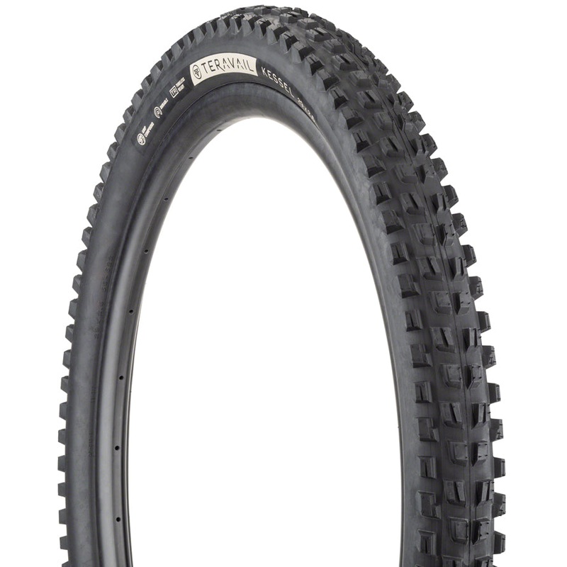 Teravail Kessel Tire - 29 x 2.6 Tubeless Folding Black Durable