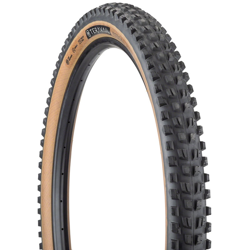 Teravail Kessel Tire - 29 x 2.6 Tubeless Folding Tan Durable