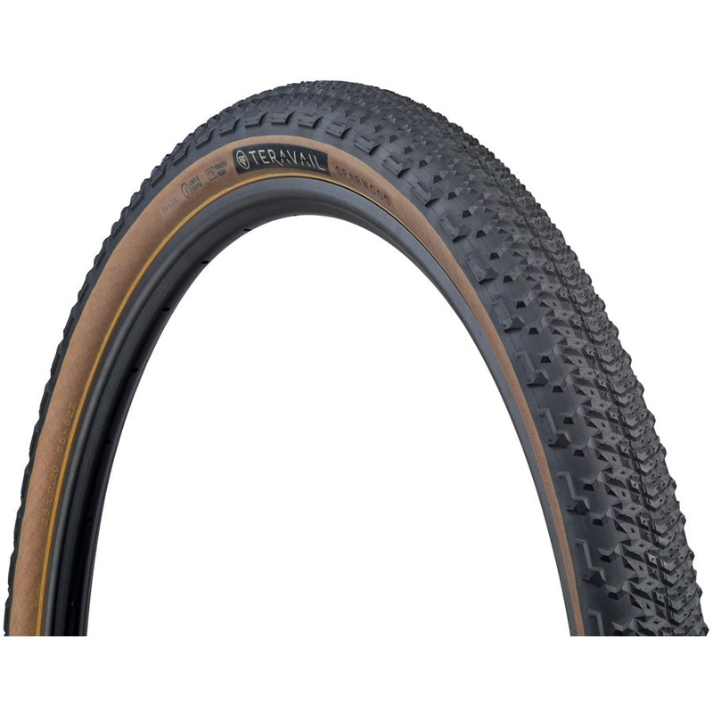 Teravail Sparwood Tire - 29 x 2.2 Tubeless Folding Tan Durable 60tpi Fast Compound