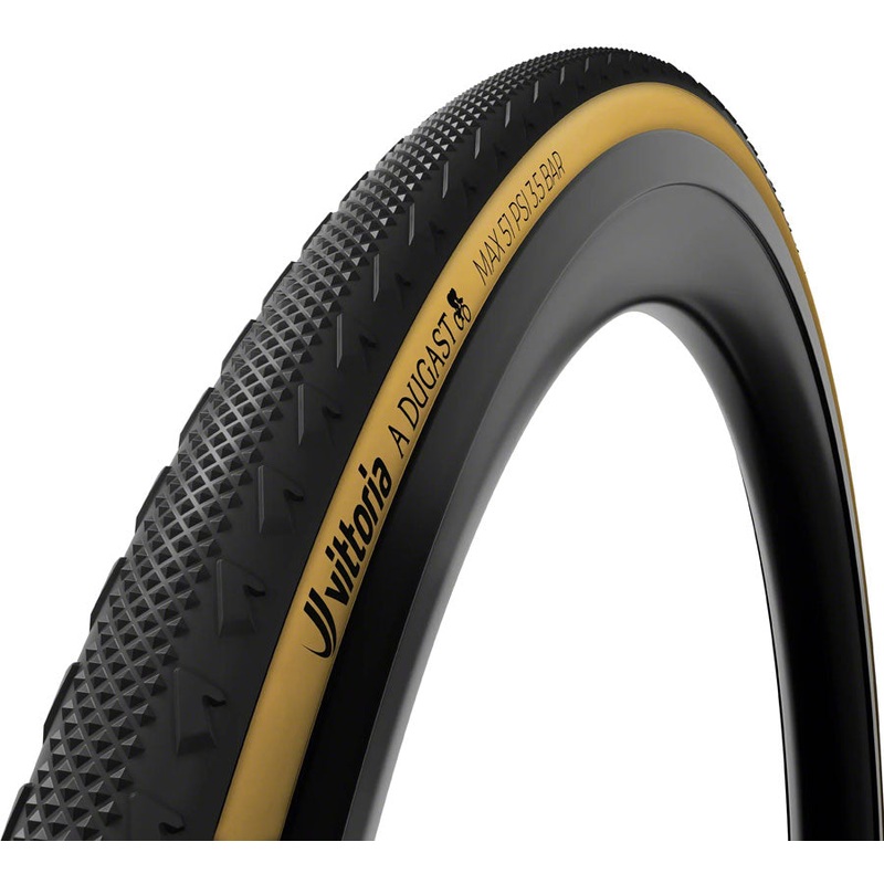 Vittoria A Dugast Pipisquallo Tire - 700 x 33 Tubeless Folding BLK/Para Cotton 2C + Neoprene