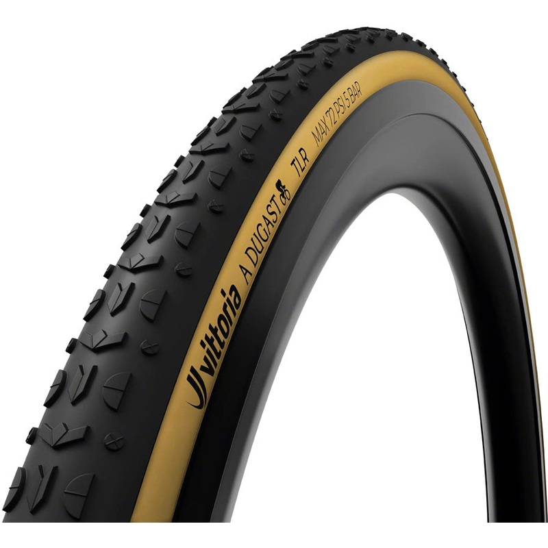 Vittoria A Dugast Typhoon Tire - 700 x 33 Tubeless Folding BLK/Para Cotton 2C + Neoprene