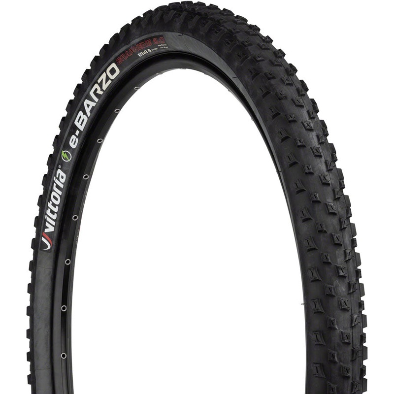 Vittoria e-Barzo Tire - 29 x 2.6 Tubeless Folding Black/Anthracite TNT G2.0