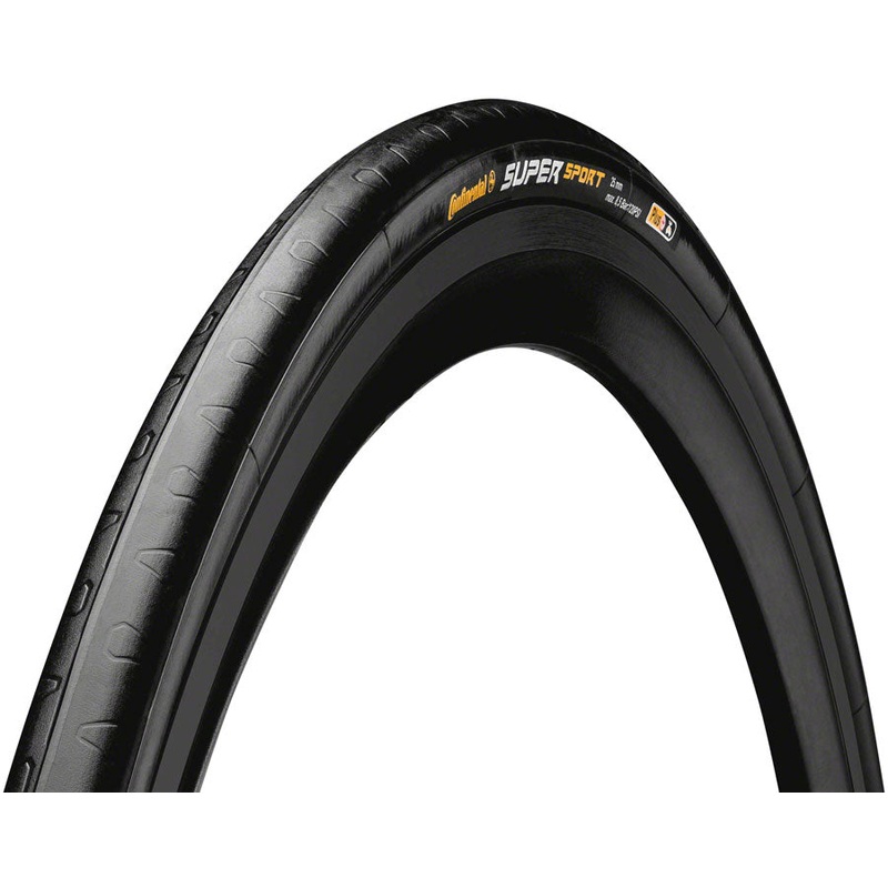 Continental Super Sport Plus Tire - 700 x 23 Clincher Folding BLK Plus Breaker