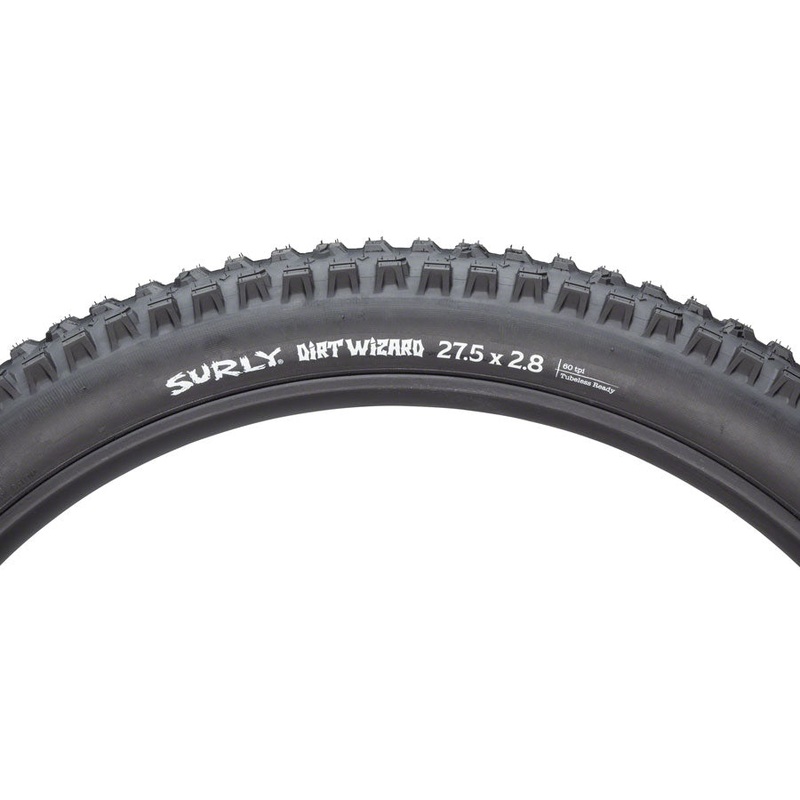 Surly Dirt Wizard Tire - 27.5 x 2.8 Tubless Folding Black 60tpi