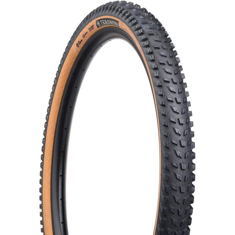 Teravail Clifty Tire - 29 x 2.5 Tubeless Folding Tan Durable Plus Grip Plus Compound