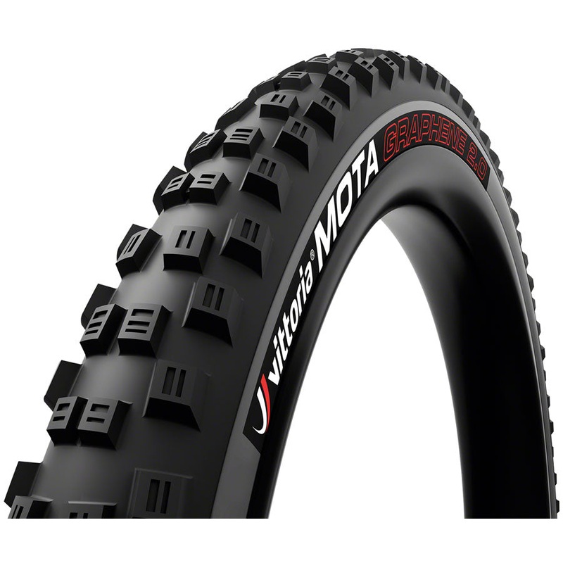 Vittoria Mota Tire - 29 x 2.6 Tubeless 2PLY Folding BLK/Anthracite Enduro 4C G2.0
