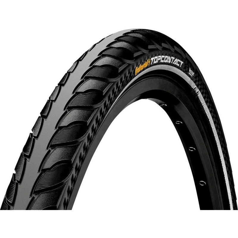 Continental Top Contact II Tire - 700 x 32 Clincher Folding BLK/Reflex Vectran Breaker E50