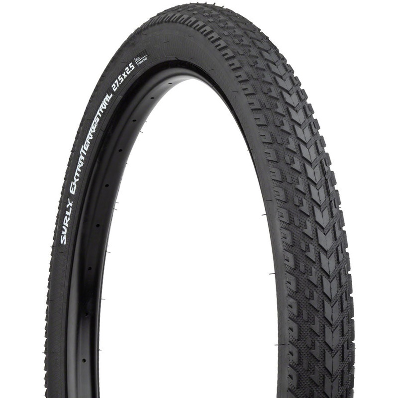 Surly ExtraTerrestrial Tire - 27.5 x 2.5 Tubeless Folding Black 60tpi