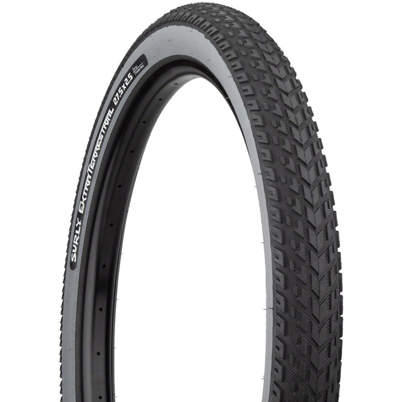 Surly ExtraTerrestrial Tire - 27.5 x 2.5 Tubeless Folding Black/Slate 60tpi