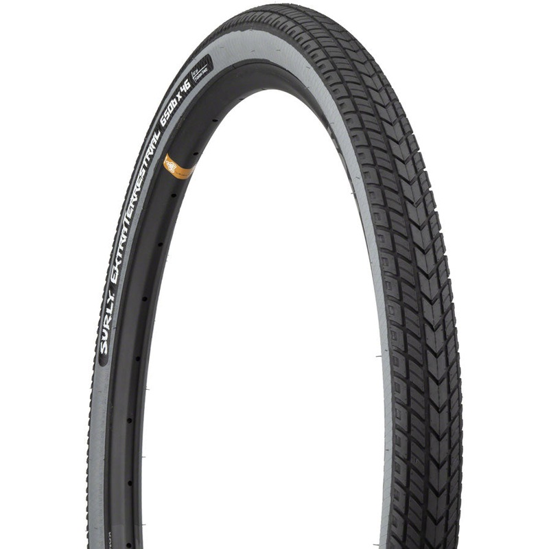 Surly ExtraTerrestrial Tire - 650b x 46 Tubeless Folding Black/Slate 60tpi