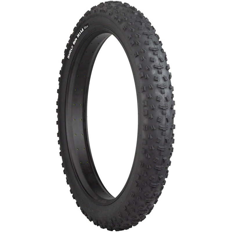 Surly Nate Tire - 26 x 3.8 Tubeless Folding Black 120tpi