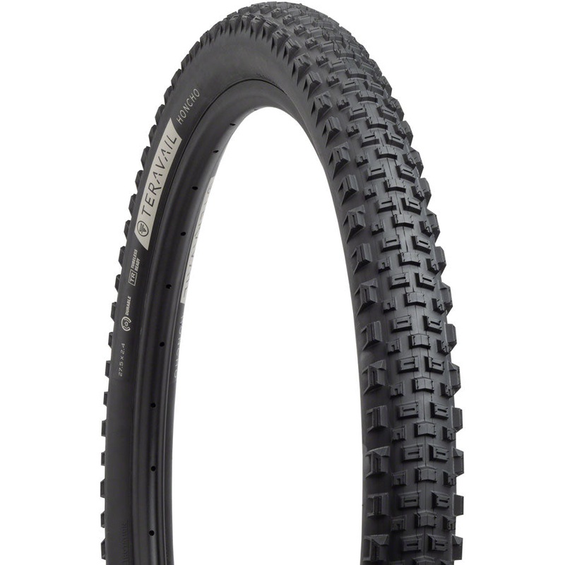Teravail Honcho Tire - 27.5 x 2.4 Tubeless Folding Black Light and Supple
