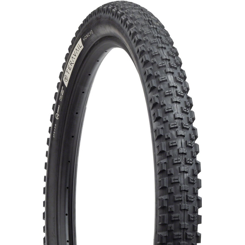 Teravail Honcho Tire - 27.5 x 2.6 Tubeless Folding BLK Durable Grip Compound