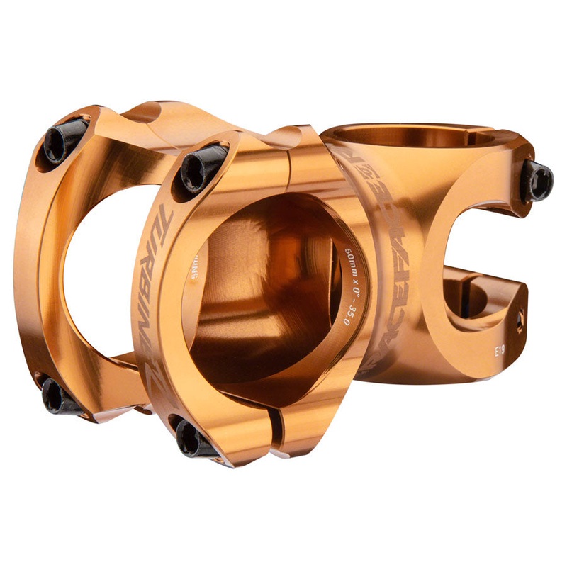 RaceFace Turbine R 35 Stem - 40mm 35mm Clamp +/-0 1 1/8" Gold