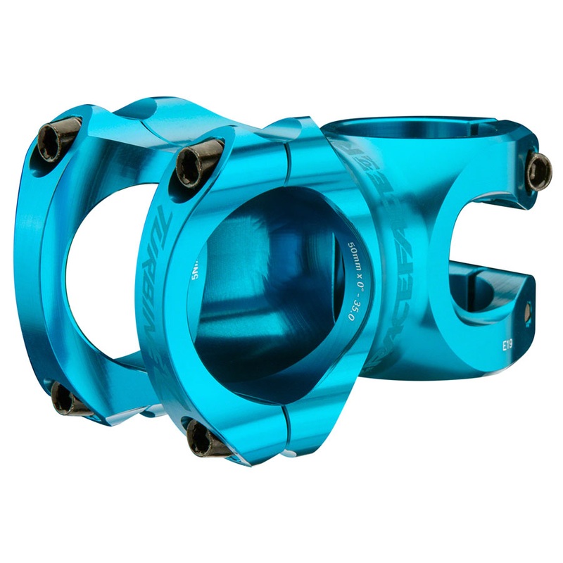 RaceFace Turbine R 35 Stem - 50mm 35mm Clamp +/-0 1 1/8" Turquoise