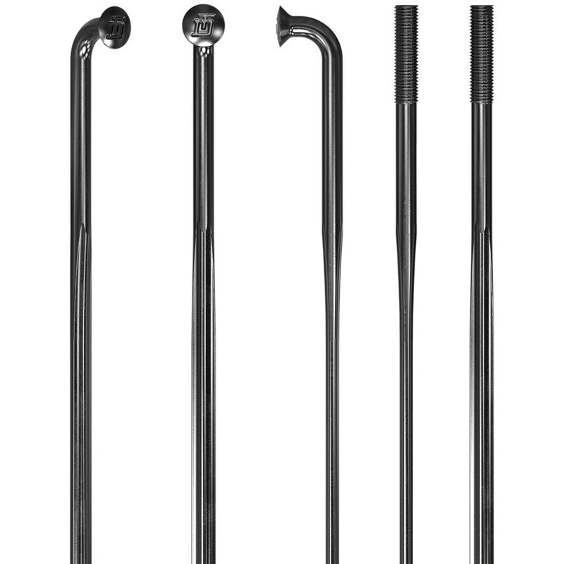 DT Swiss Revolite Spokes - 2.0/1.3/2.3 290mm J-bend Black Box of 20