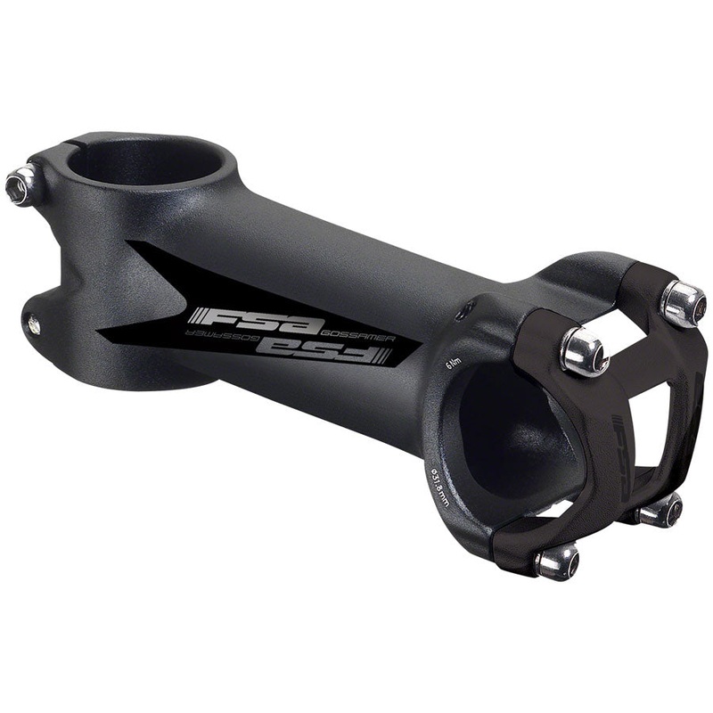 Full Speed Ahead Gossamer Stem - 120mm 31.8 Clamp +/-6 1 1/8" Alloy Black