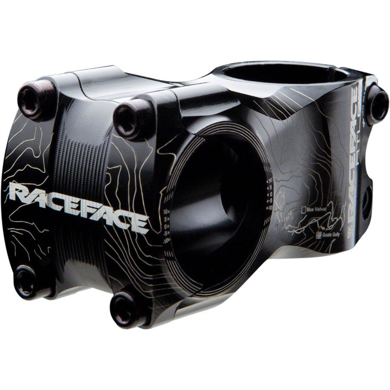 RaceFace Atlas Stem - 65mm 31.8 Clamp +/-0 1 1/8" Aluminum Black