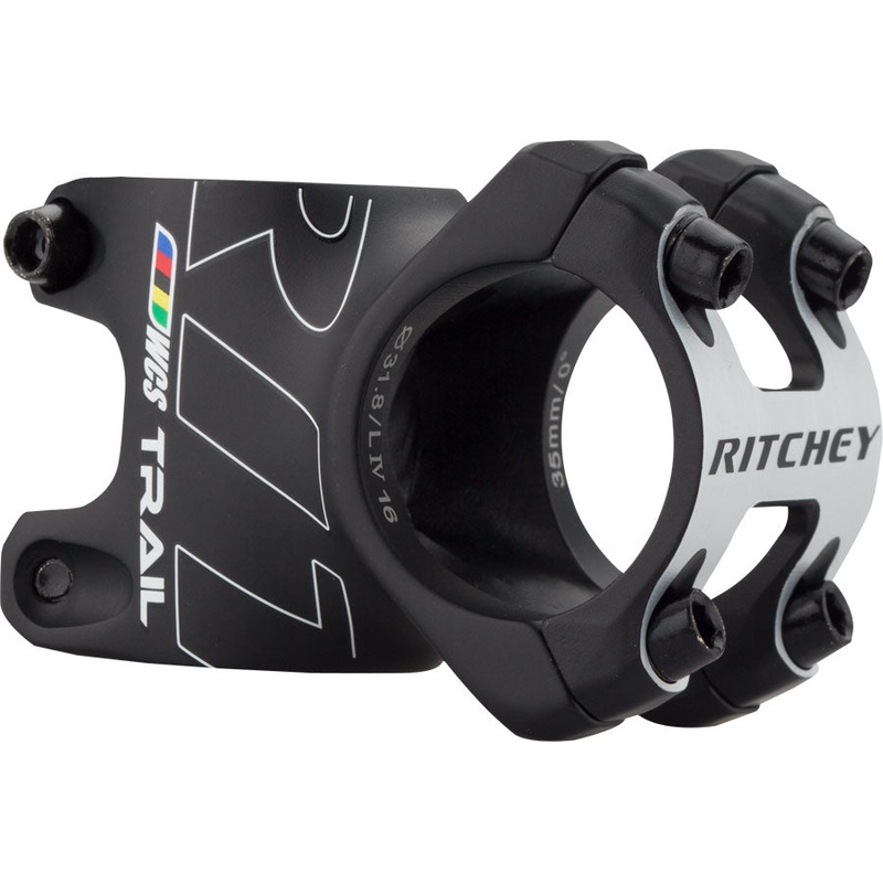 Ritchey WCS Trail Stem - 35mm 31.8 Clamp +/-0 1 1/8" Aluminum Blatte