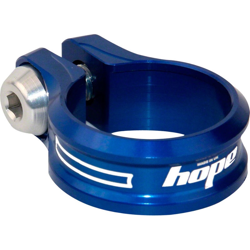 Hope Seatpost Clamp - 31.8mm Bolt-On Blue