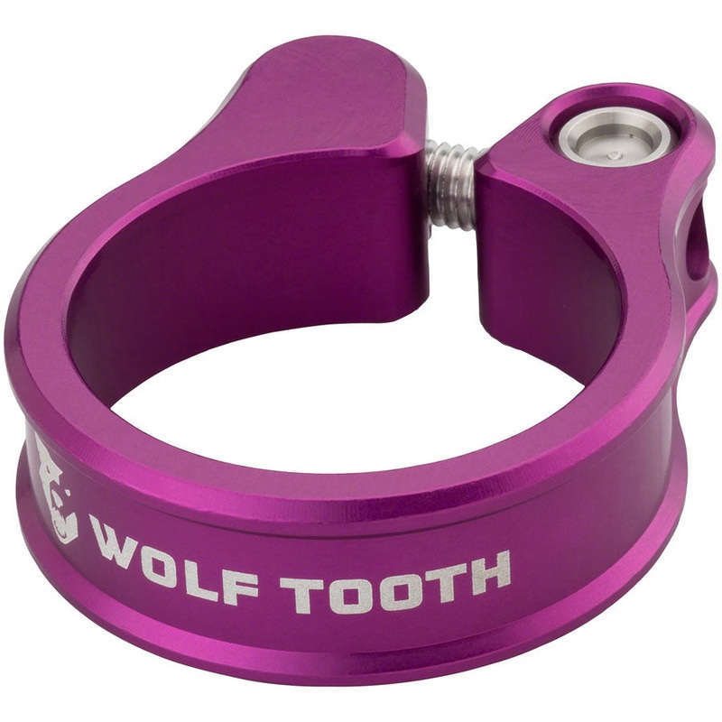 Wolf Tooth Seatpost Clamp - 29.8mm Bolt-On Purple