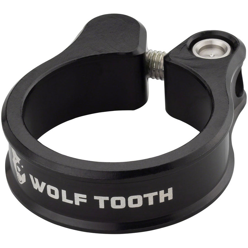 Wolf Tooth Seatpost Clamp - 34.9mm Bolt-On Black