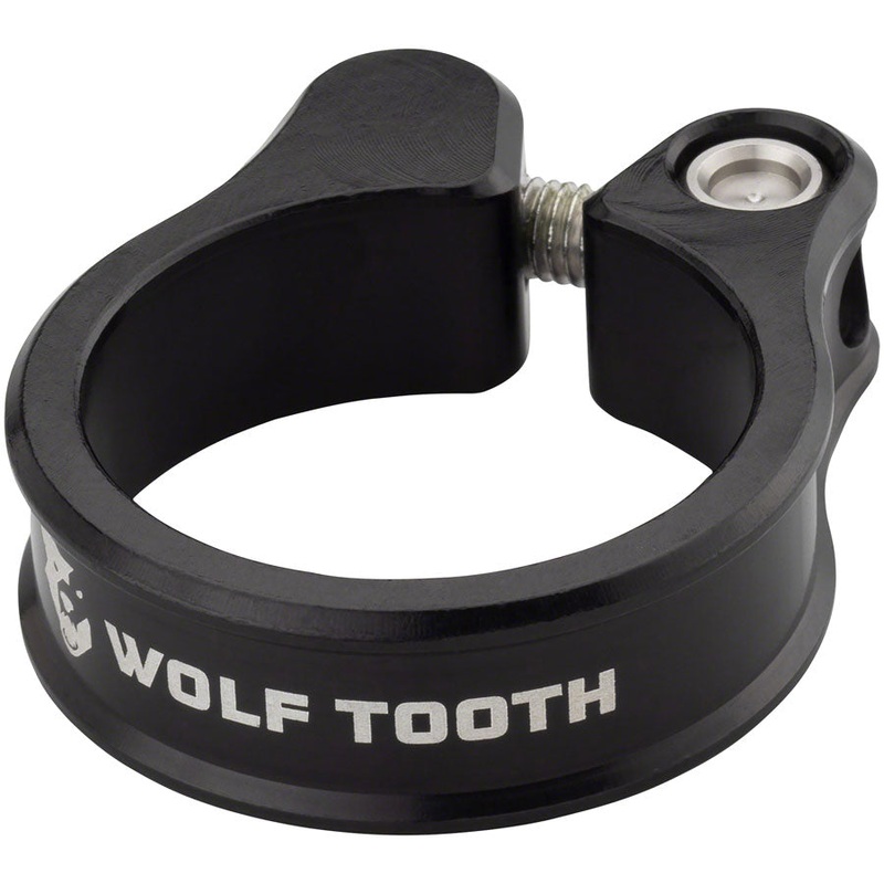 Wolf Tooth Seatpost Clamp - 36.4mm Bolt-On Black