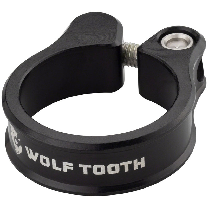 Wolf Tooth Seatpost Clamp - 38.6mm Bolt-On Black