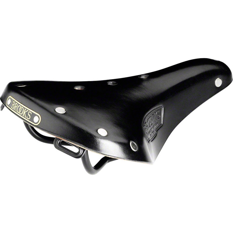 Brooks B17 Standard Saddle - Steel Black Womens