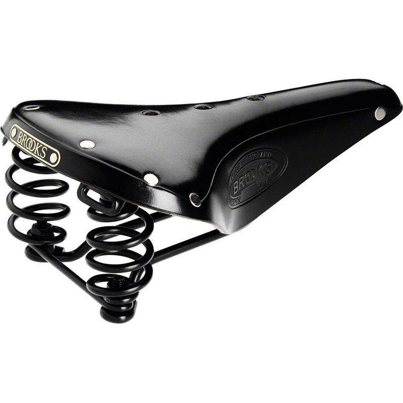 Brooks Flyer Saddle - Steel Black Mens