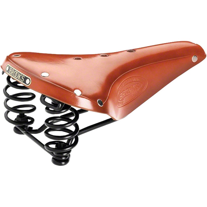 Brooks Flyer Saddle - Steel Honey Mens