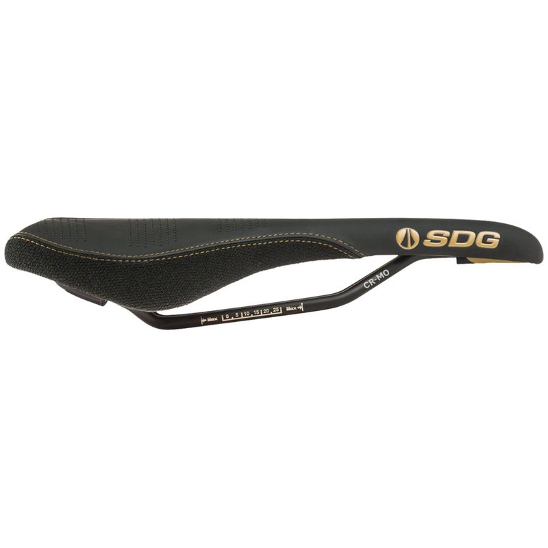 SDG Radar Saddle - Chromoly Black/Tan