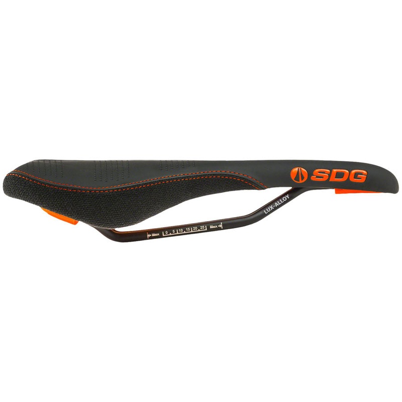 SDG Radar Saddle - Lux-Alloy Black/Orange