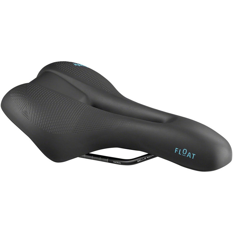 Selle Royal Float Saddle - Steel Black Athletic