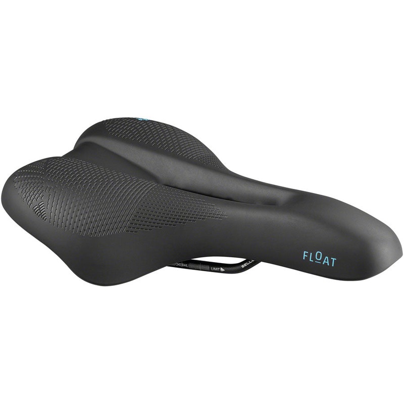 Selle Royal Float Saddle - Steel Black Moderate