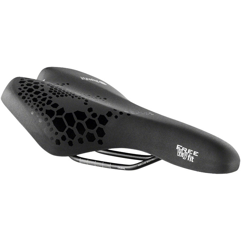 Selle Royal Freeway Fit Saddle - Steel Black Athletic