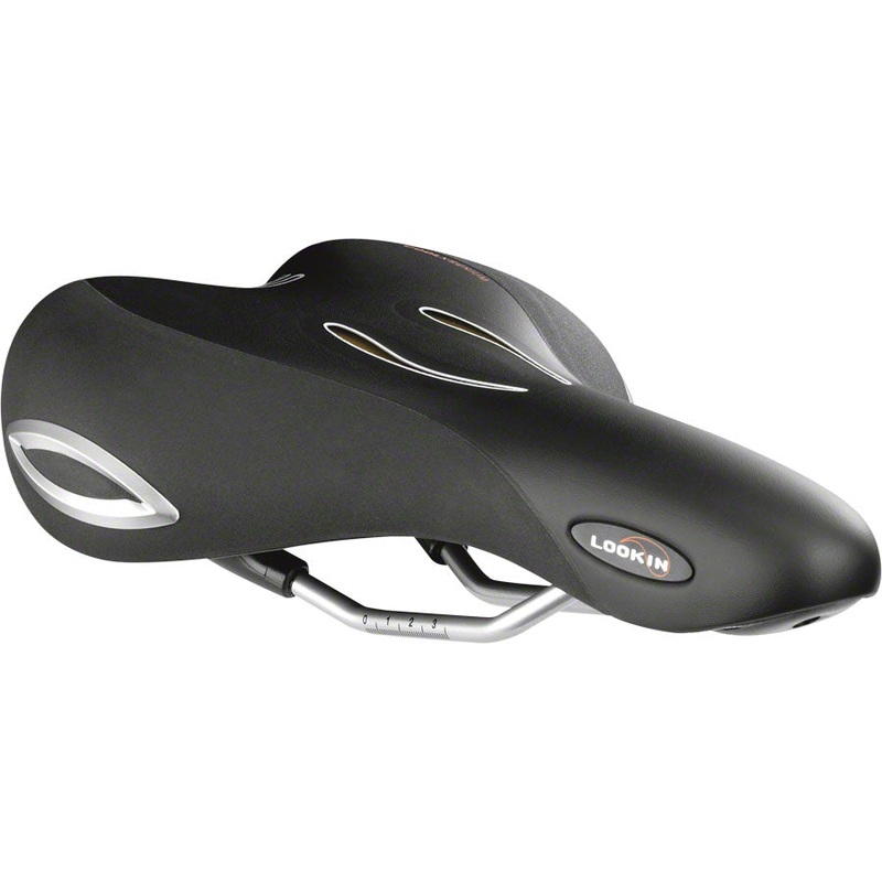 Selle Royal Lookin Saddle - Steel Black Relaxed
