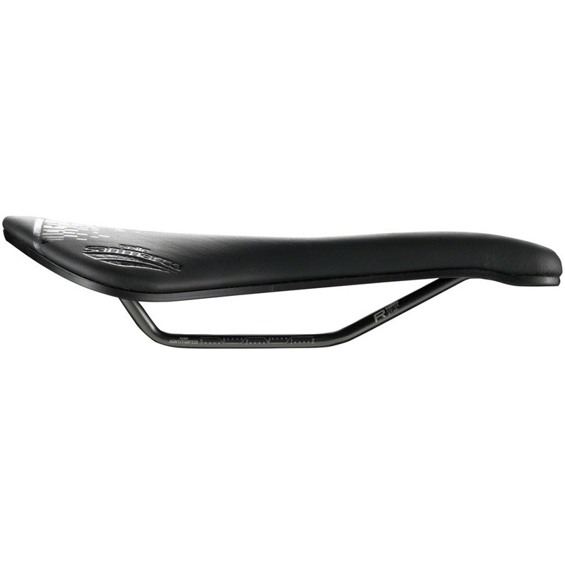 Selle San Marco Aspide Short Open-Fit Racing Saddle - Manganese BLK Mens Narrow