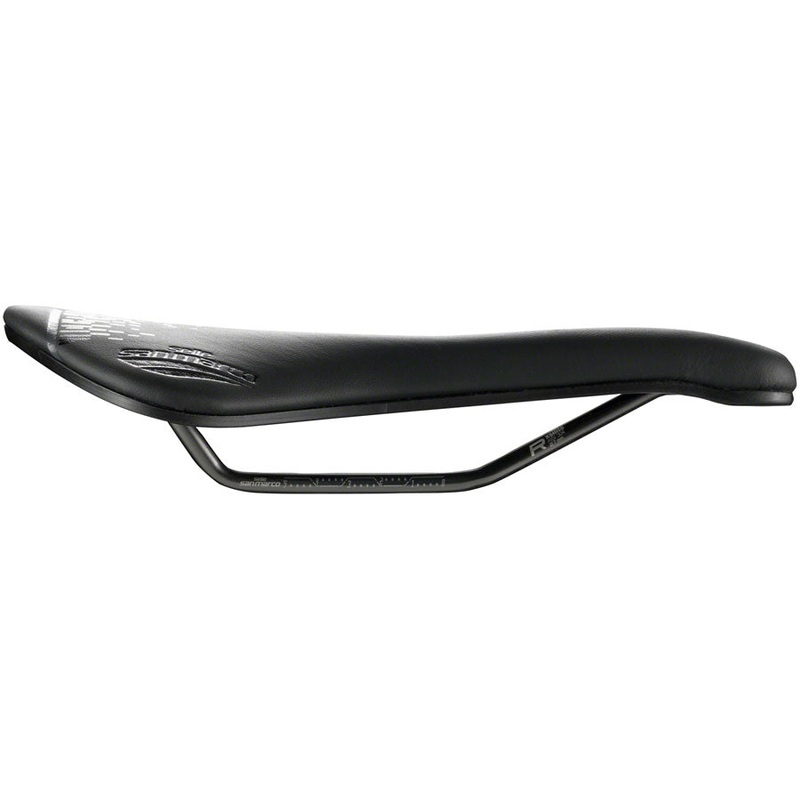 Selle San Marco Aspide Short Open-Fit Racing Saddle - Manganese BLK Mens Wide