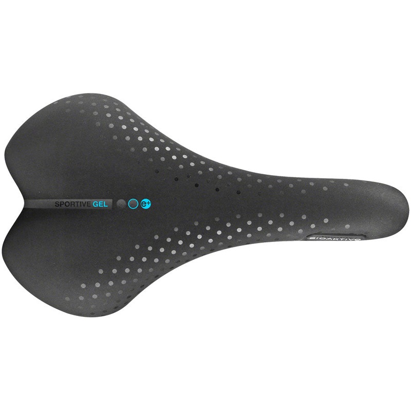 Selle San Marco Sportive Saddle - Steel Black Mens Small Gel