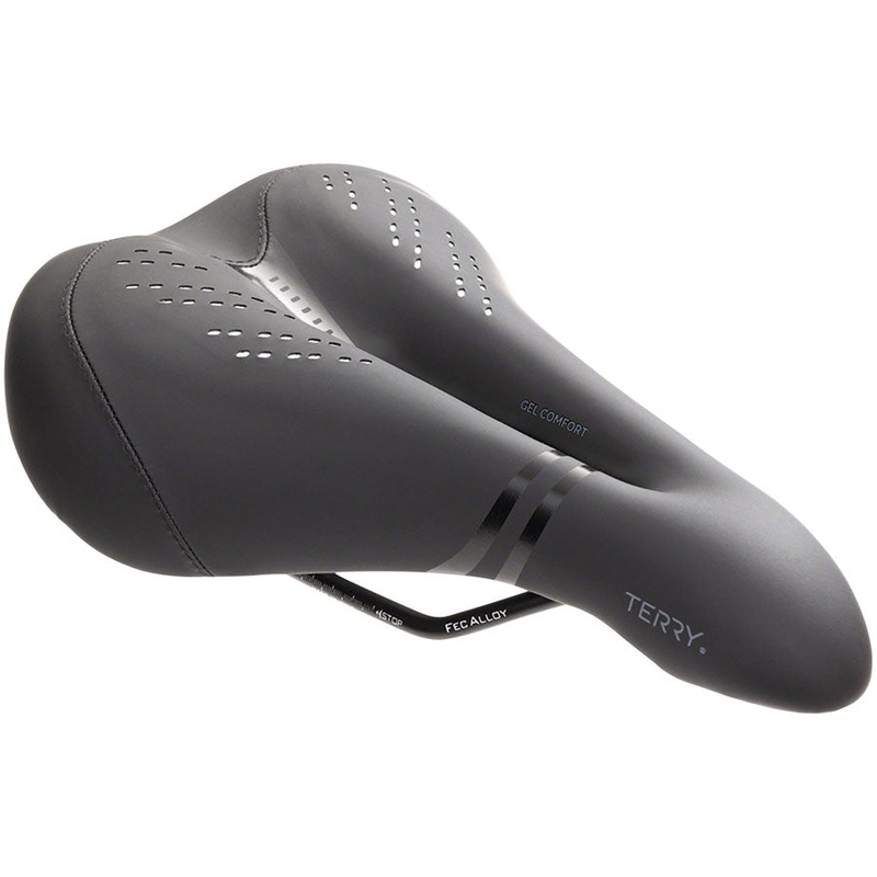 Terry Liberator Y Gel Saddle - Steel Black Mens Italia