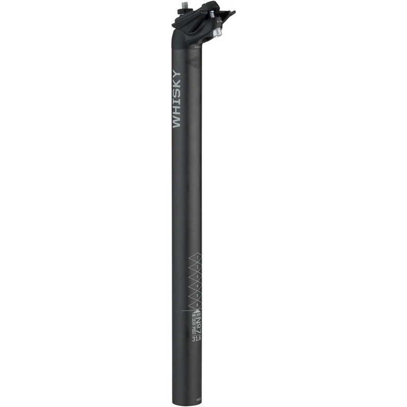 WHISKY No.7 Carbon Seatpost - 31.6 x 400mm 18mm Offset Matte Carbon