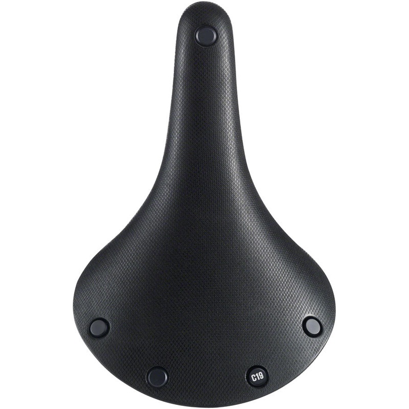 Brooks C19 All Weather Saddle - Steel Black Mens